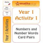 Year 1 Activity 1 – Numbers And Words Card Pairs