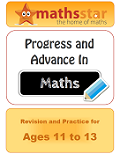 Progress And Advance In Maths Revision & Practice for Ages 11 too 13