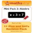 11 Plus & SATs Maths Topic Pack - Algebra