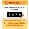 11 Plus & SATs Maths Extension Pack - Number