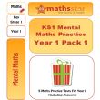 KS1 Mental Maths Practice - Year 1 Pack 1