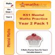 KS1 Mental Maths Practice - Year 2 Pack 1
