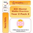 KS1 Mental Maths Practice - Year 2 Pack 2