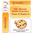 KS1 Mental Maths Practice - Year 2 Pack 4