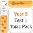 Year 5 Test 1 Maths Topic Pack - Easter Sale