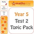 Year 5 Test 2 Maths Topic Pack - Easter Sale