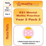 KS1 Mental Maths Practice - Year 2 Pack 2