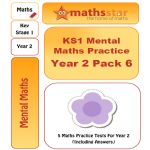 KS1 Mental Maths Practice - Year 2 Pack 6
