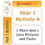 Year 1 Activity 4 – One More And One Less